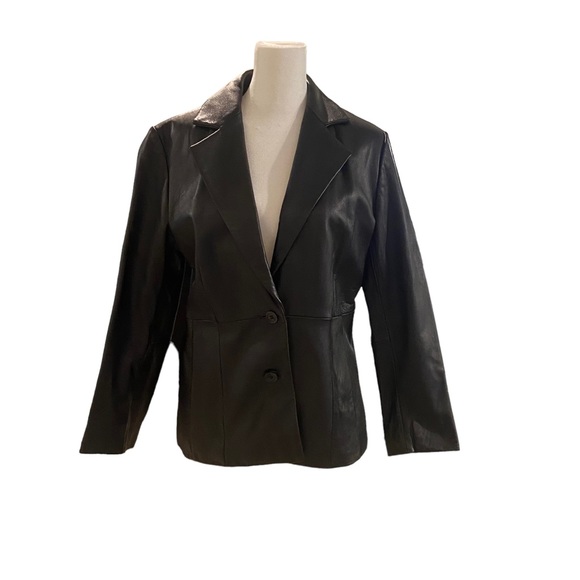 Medium Black Wilsons Leather Jacket - Picture 1 of 11